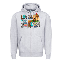 Heather Grey local egg dealer Zipper Hoodie - AdoDesignShop