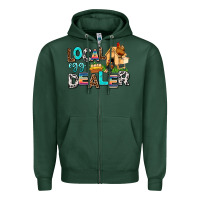 Sports Green local egg dealer Zipper Hoodie - AdoDesignShop