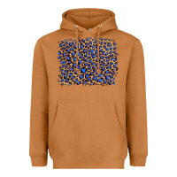 Meerkat leopard with navy blue glitter Heavyweight Hoodie - Artiststas
