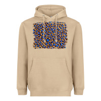 Mushroom leopard with navy blue glitter Heavyweight Hoodie - Artiststas