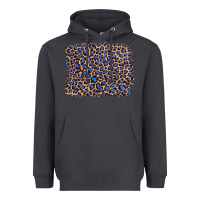 Smoke leopard with navy blue glitter Heavyweight Hoodie - Artiststas
