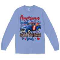 Colony Blue American heart southern soul truck Long Sleeve Tee - Neo Western