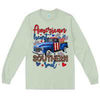 Matcha American heart southern soul truck Long Sleeve Tee - Neo Western
