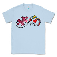 Dusty Blue autism mom 1 Classic Tee - SublimationCraftShop