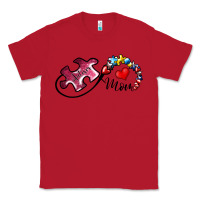 Red autism mom 1 Classic Tee - SublimationCraftShop