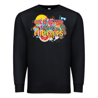 Black Life is better with my flip flops Premium Sweatshirt - NancyCooperArtShop