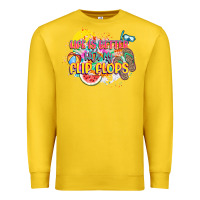 Lemon Life is better with my flip flops Premium Sweatshirt - NancyCooperArtShop