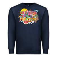 Navy Life is better with my flip flops Premium Sweatshirt - NancyCooperArtShop