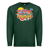 Sports Green Life is better with my flip flops Premium Sweatshirt - NancyCooperArtShop