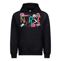 Black nurse Urban Hoodie - LillyAllenDesigns