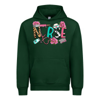 Forest Green nurse Urban Hoodie - LillyAllenDesigns
