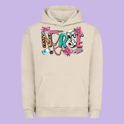 Nurse Urban Hoodie Designed By Lillyallendesigns