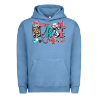 Pigment Pebble Blue nurse Urban Hoodie - LillyAllenDesigns
