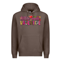 Coffee little miss valentine Premium Hoodie - NancyCooperArtShop