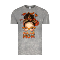 Cloud Rock basketball messy bun mom Vintage Tee - texasbilliewilder