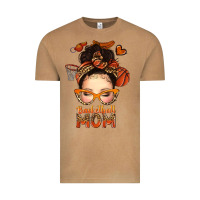 Vintage Camel basketball messy bun mom Vintage Tee - texasbilliewilder