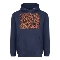 Navy leopard with pink glitter Heavyweight Hoodie - Artiststas
