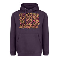 Plum leopard with pink glitter Heavyweight Hoodie - Artiststas