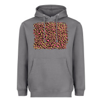 Storm leopard with pink glitter Heavyweight Hoodie - Artiststas