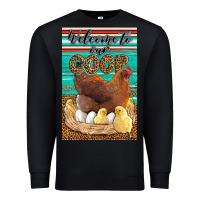 Black Western Welcome To Our Coop Premium Sweatshirt - LillyAllenDesigns