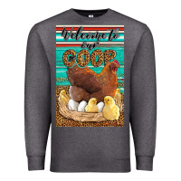 Charcoal Heather Western Welcome To Our Coop Premium Sweatshirt - LillyAllenDesigns