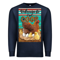 Navy Western Welcome To Our Coop Premium Sweatshirt - LillyAllenDesigns