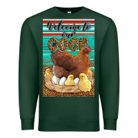 Sports Green Western Welcome To Our Coop Premium Sweatshirt - LillyAllenDesigns