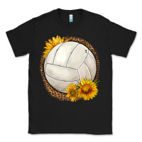 Black western volleyball with sunflower Classic Tee - HRA Design Shop