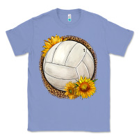 Colony Blue western volleyball with sunflower Classic Tee - HRA Design Shop