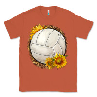 Copper western volleyball with sunflower Classic Tee - HRA Design Shop
