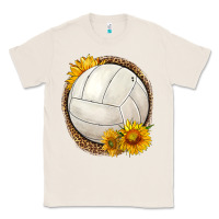 Natural western volleyball with sunflower Classic Tee - HRA Design Shop