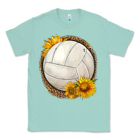 Seafoam western volleyball with sunflower Classic Tee - HRA Design Shop