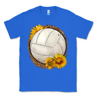 True Royal western volleyball with sunflower Classic Tee - HRA Design Shop