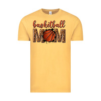 Vintage Mustard basketball mom Vintage Tee - texasbilliewilder
