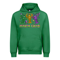 Emerald mardi gras crawfish Urban Hoodie - LillyAllenDesigns