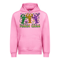 Fuchsia Pink mardi gras crawfish Urban Hoodie - LillyAllenDesigns