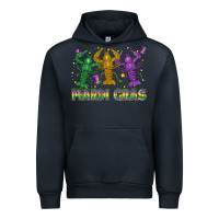 Navy mardi gras crawfish Urban Hoodie - LillyAllenDesigns
