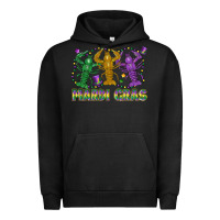 Pigment Black mardi gras crawfish Urban Hoodie - LillyAllenDesigns