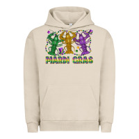 Pigment French Oak mardi gras crawfish Urban Hoodie - LillyAllenDesigns