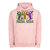 Pigment Salmon mardi gras crawfish Urban Hoodie - LillyAllenDesigns