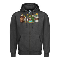Charcoal Heather san judas coffee Zipper Hoodie - JahusDesignShop