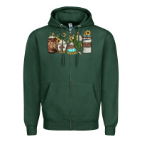 Sports Green san judas coffee Zipper Hoodie - JahusDesignShop