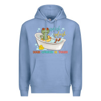Colony Blue splash splash your opinion is trash Premium Hoodie - MaliasSmallBusiness