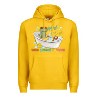 Lemon splash splash your opinion is trash Premium Hoodie - MaliasSmallBusiness