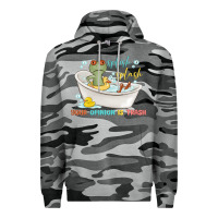 Slate Camo splash splash your opinion is trash Premium Hoodie - MaliasSmallBusiness