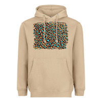 Mushroom leopard with turquoise glitter Heavyweight Hoodie - Artiststas