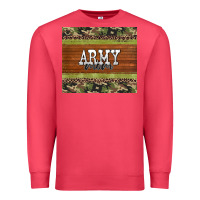 Cardinal army mom leopard glitter camouflage Premium Sweatshirt - BarkalooDesign