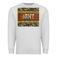 Dove Grey army mom leopard glitter camouflage Premium Sweatshirt - BarkalooDesign