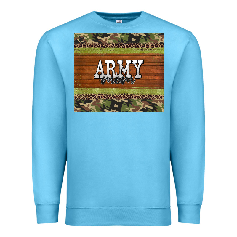 Army Mom Leopard Glitter Camouflage Premium Sweatshirt by BarkalooDesign | Teevron