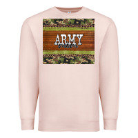Pale Pink army mom leopard glitter camouflage Premium Sweatshirt - BarkalooDesign